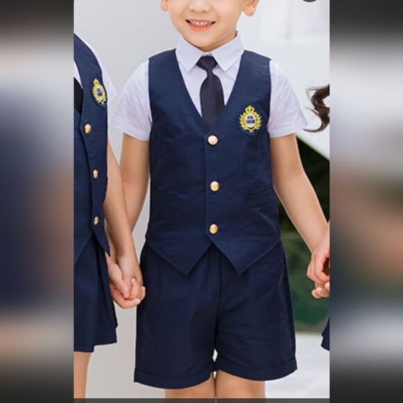 NWT Dennis Uniform navy girl uniform shorts - Picture 3 of 7